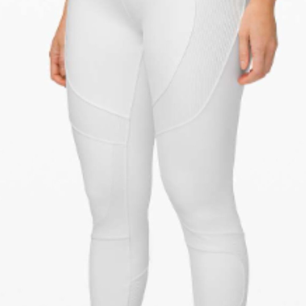 (6218) LULULEMON New Ambition Super High-Rise Tight 28" WAIST=12.5" *FLAW - Picture 3 of 10